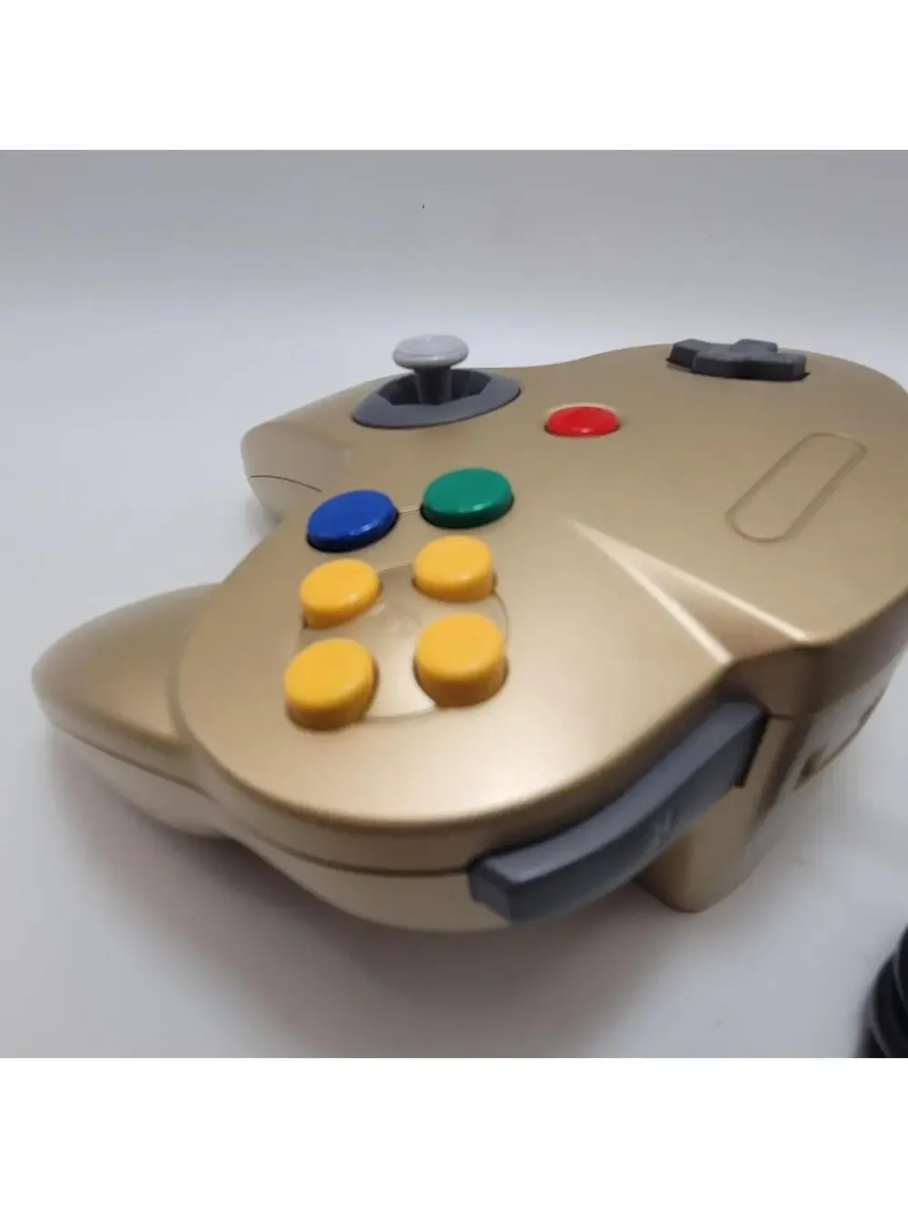 Nintendo 64 Wired Controller for N64 - TeknoGame® - Gold - NEW IN BOX!